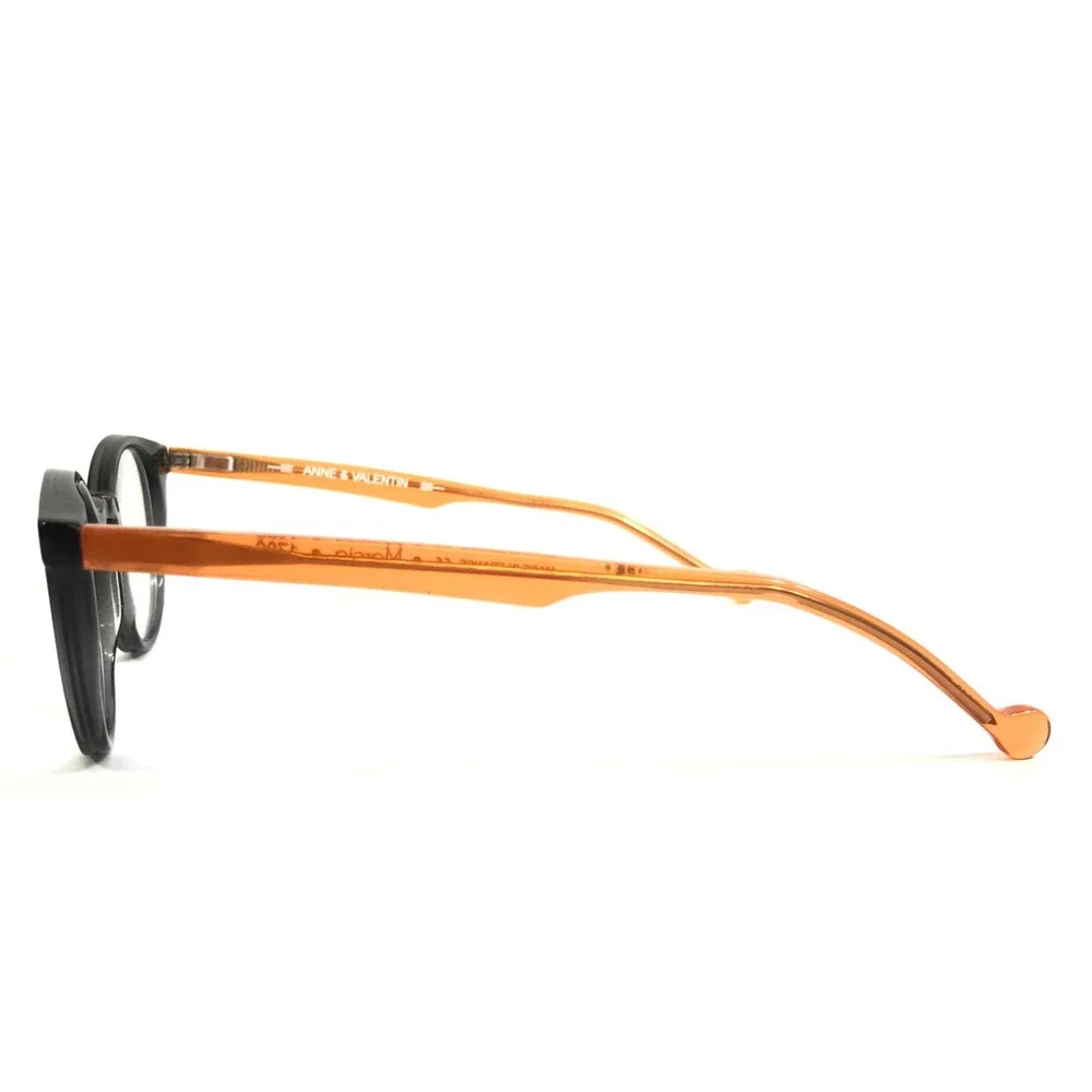 Anne & Valentin Petite Eyeglasses Frames Marcia 1786 Clear Gray Orange 40-22-140